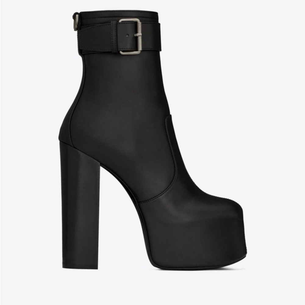 Saint Laurent Mina 95 Ankle Boot NWT - Picture 1 of 5